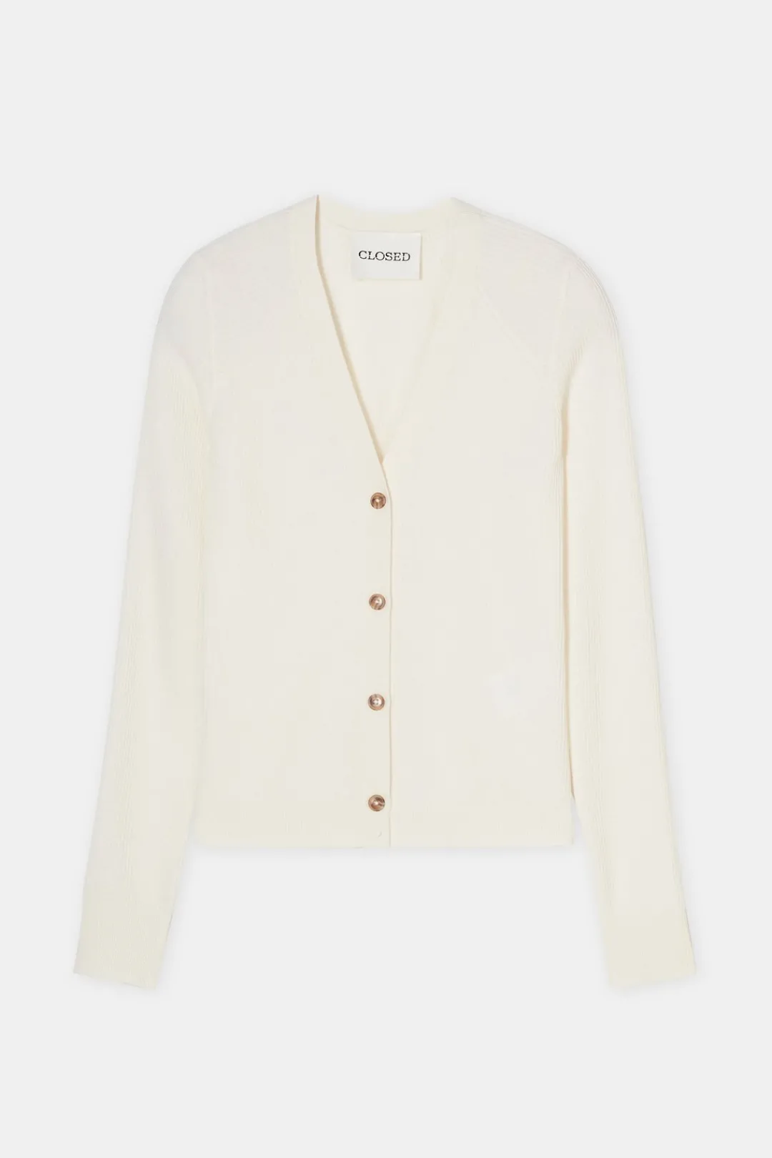 Closed Cashmere-blend cardigan Ivory