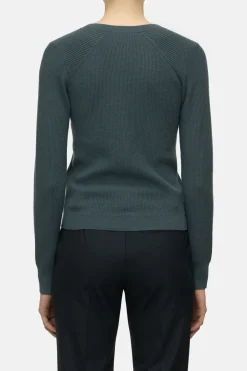 Closed Cashmere-blend cardigan Pini green
