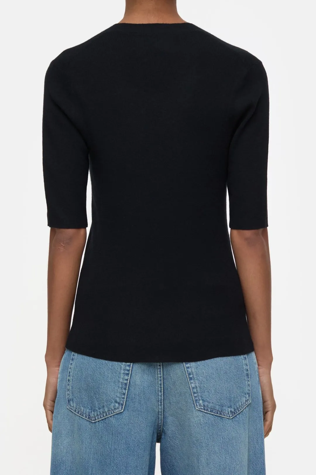 Closed Cashmere-blend jumper Black Discount