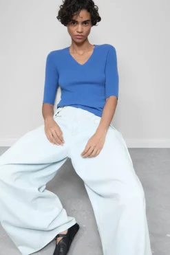 Closed Cashmere-blend jumper Lake blue Best