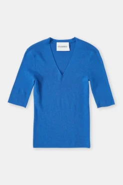 Closed Cashmere-blend jumper Lake blue Best