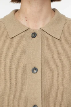 Closed Cashmere-Mix Cardigan Brown sugar