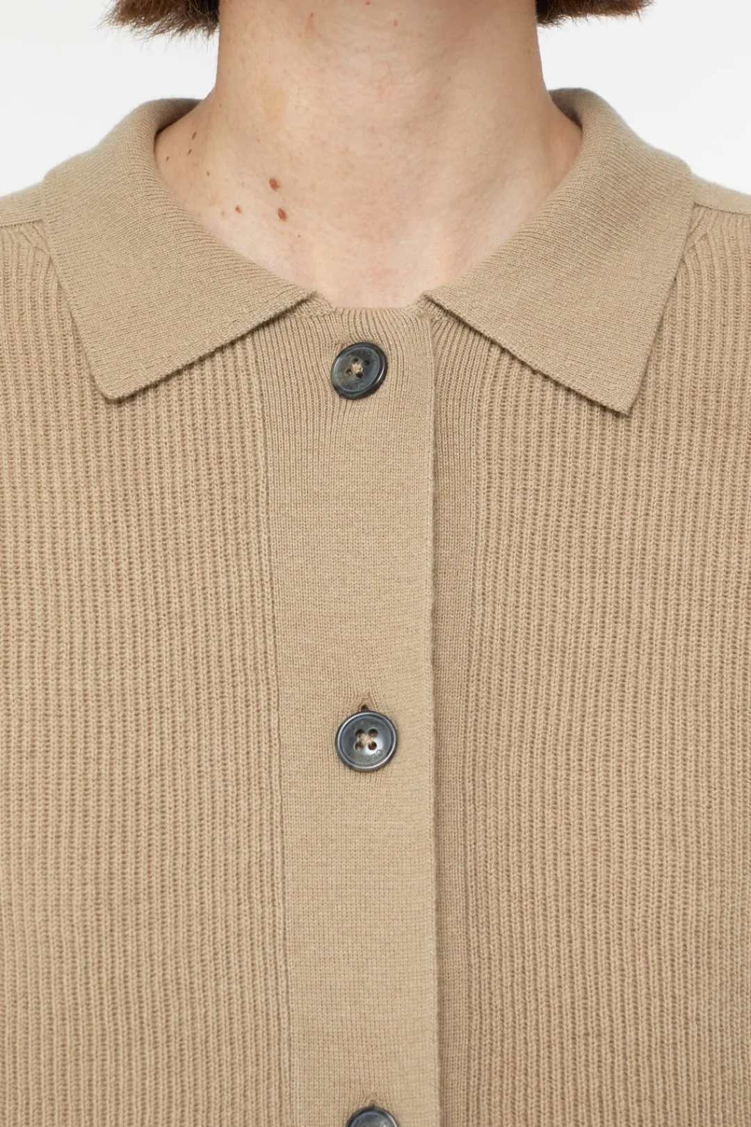 Closed Cashmere-Mix Cardigan Brown sugar
