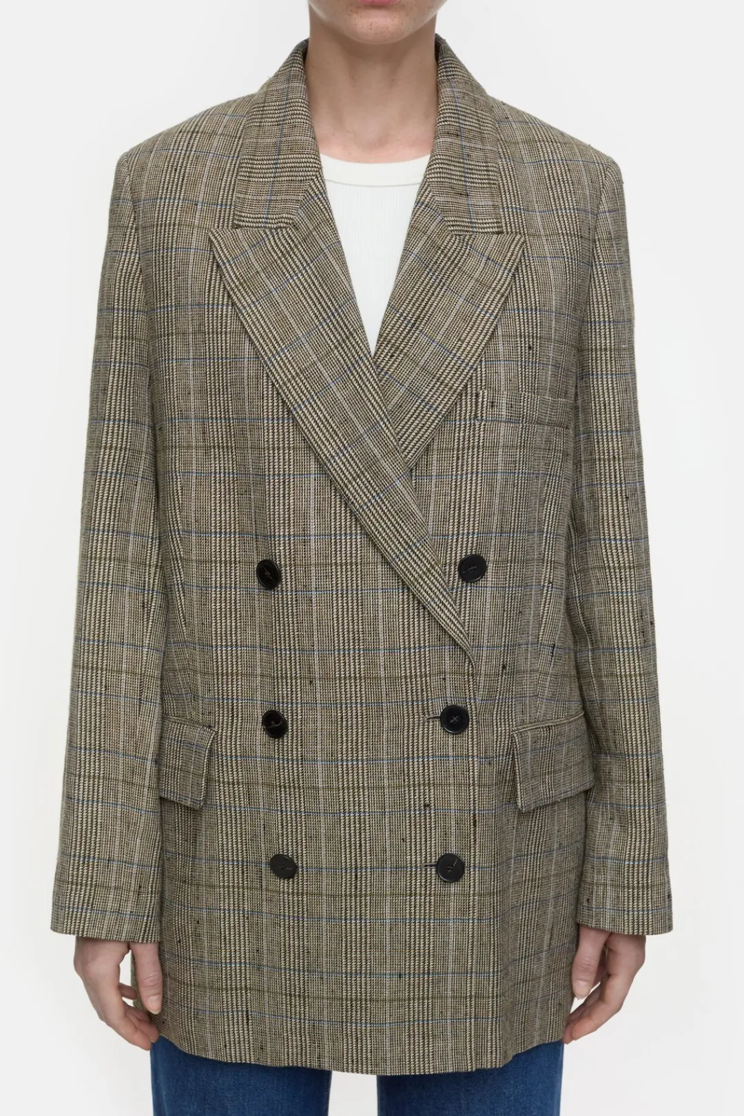 Closed Checked blazer Multi colour Outlet