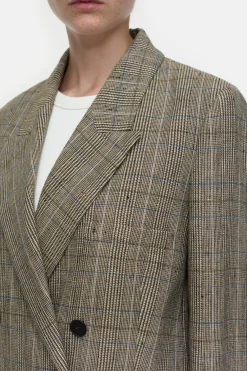 Closed Checked blazer Multi colour Outlet
