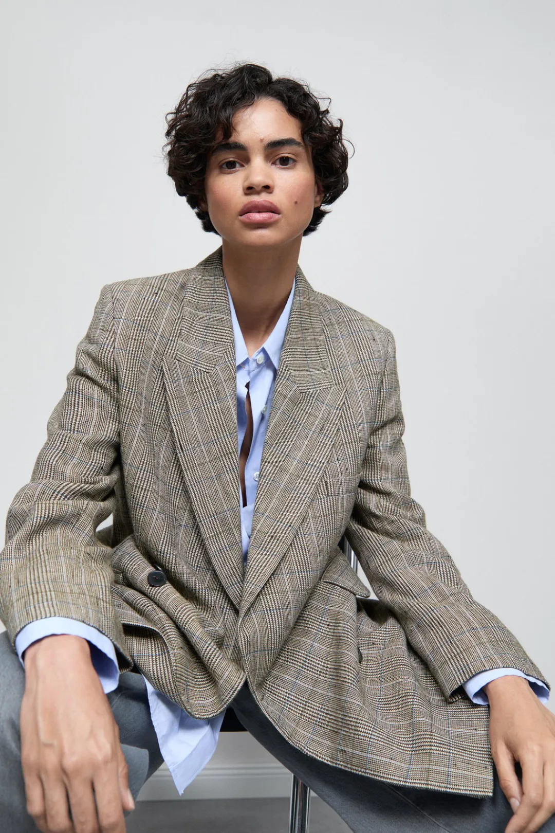 Closed Checked blazer Multi colour Outlet