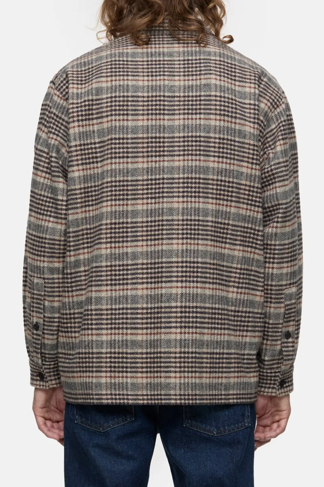 Closed Checked overshirt Ebony