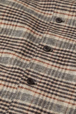 Closed Checked overshirt Ebony