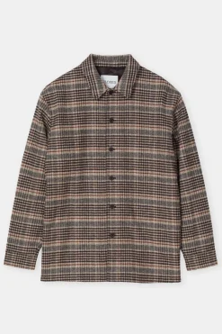 Closed Checked overshirt Ebony
