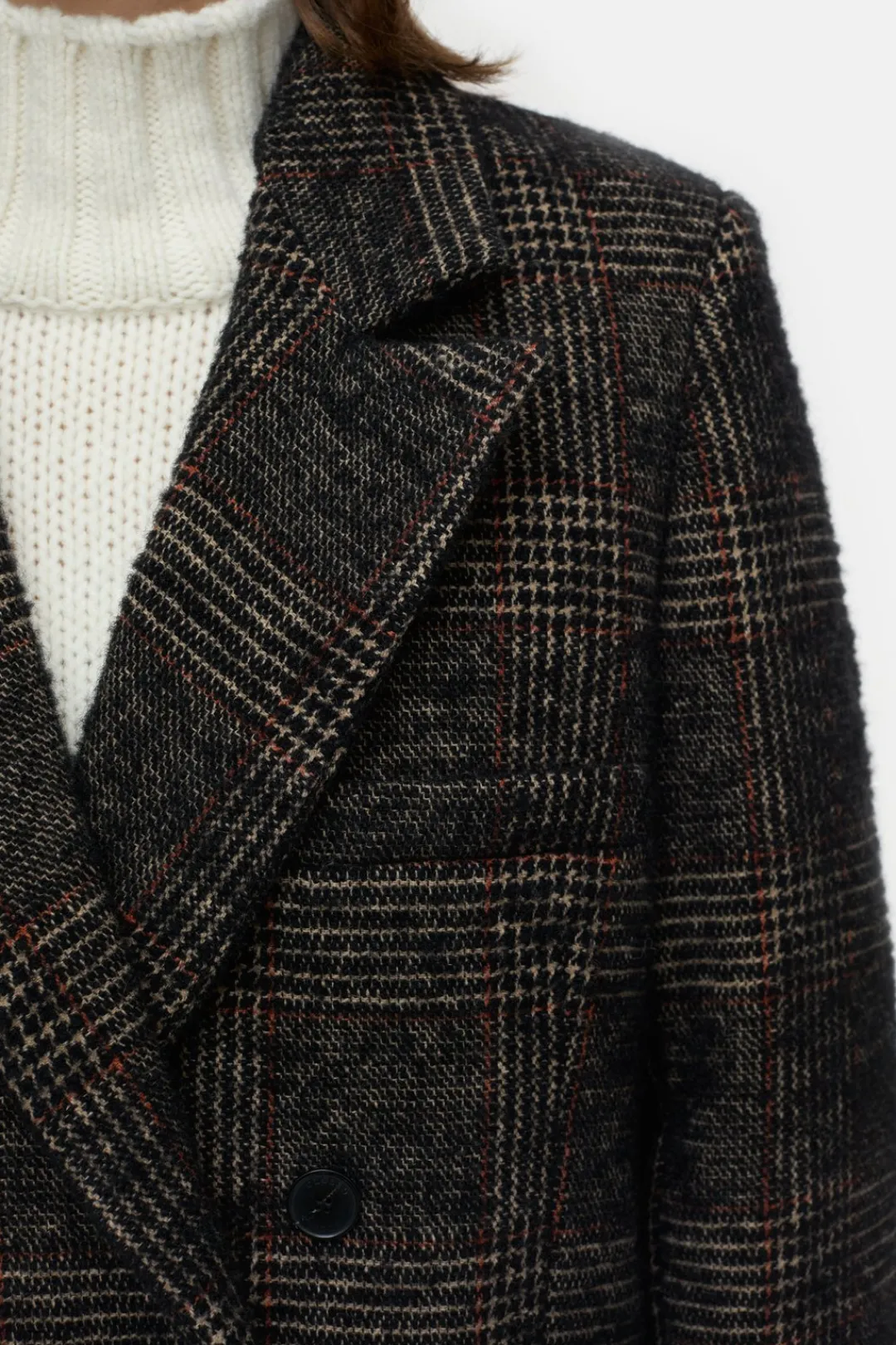 Closed Checked woollen blazer Multi colour Online