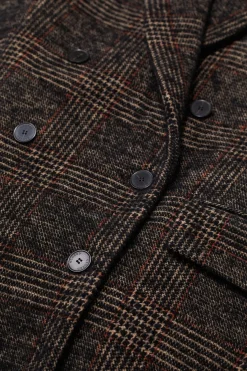 Closed Checked woollen blazer Multi colour Online