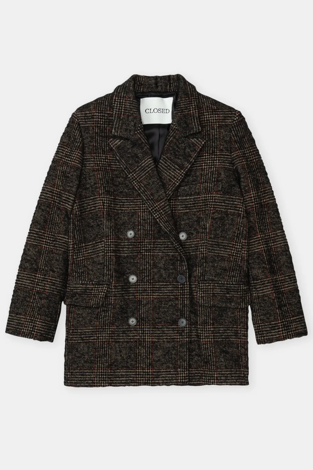 Closed Checked woollen blazer Multi colour Online