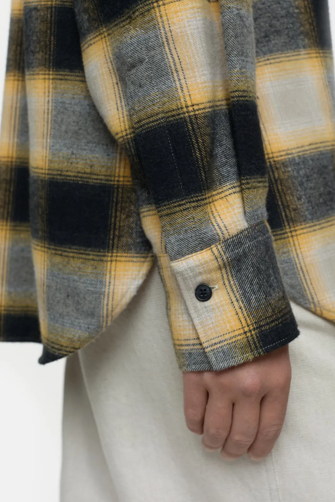 Closed Chequered shirt blouse Irish orange Discount