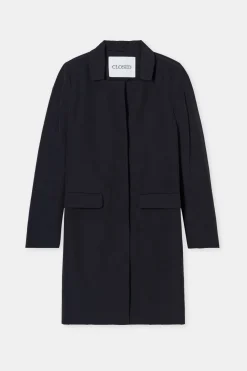 Closed Coat - Style Name Pori Black Best