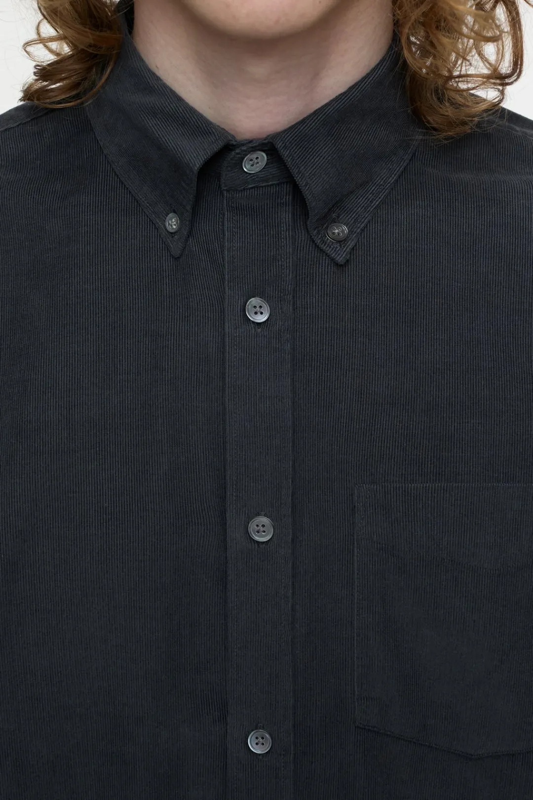 Closed Corduroy shirt Shadow blue Hot