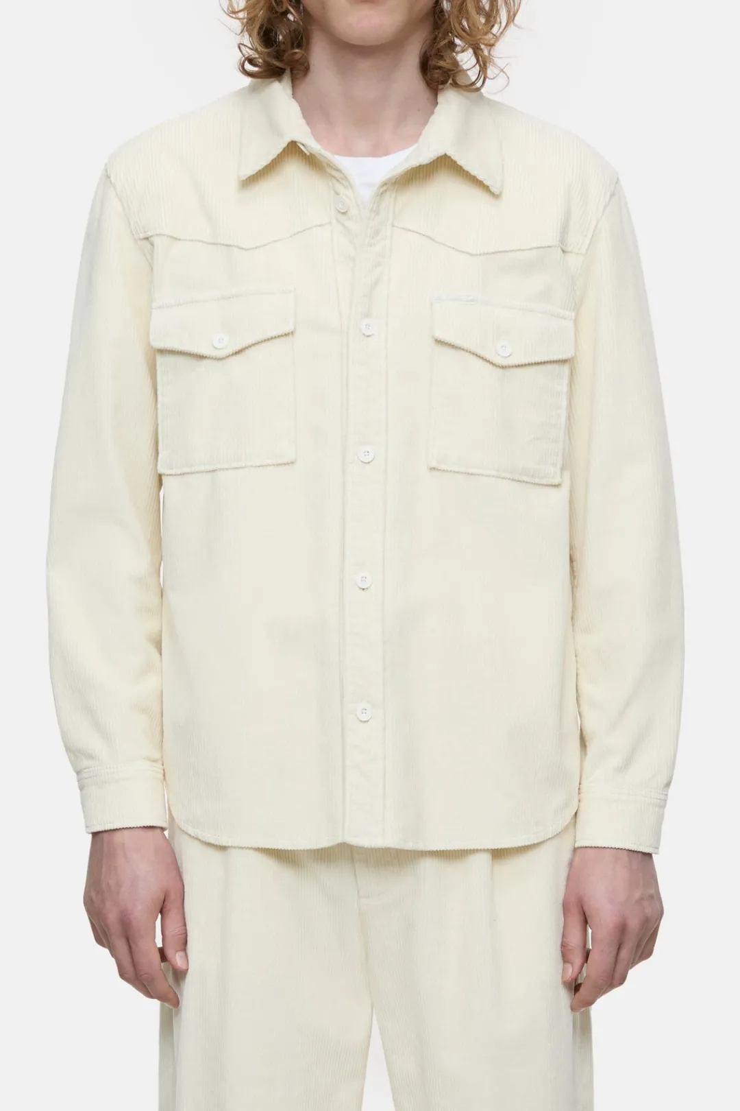 Closed Corduroy shirt Ivory Hot
