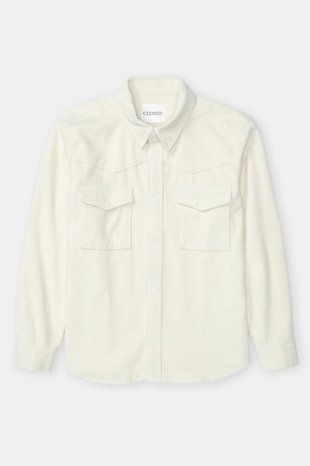 Closed Corduroy shirt Ivory Hot