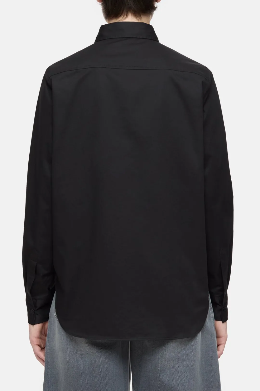 Closed Cotton poplin blouse Black Clearance