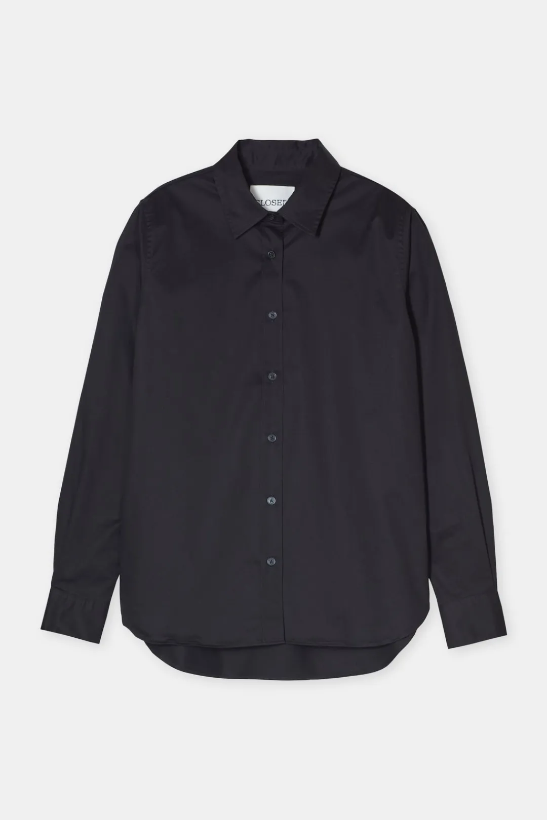 Closed Cotton poplin blouse Black Clearance