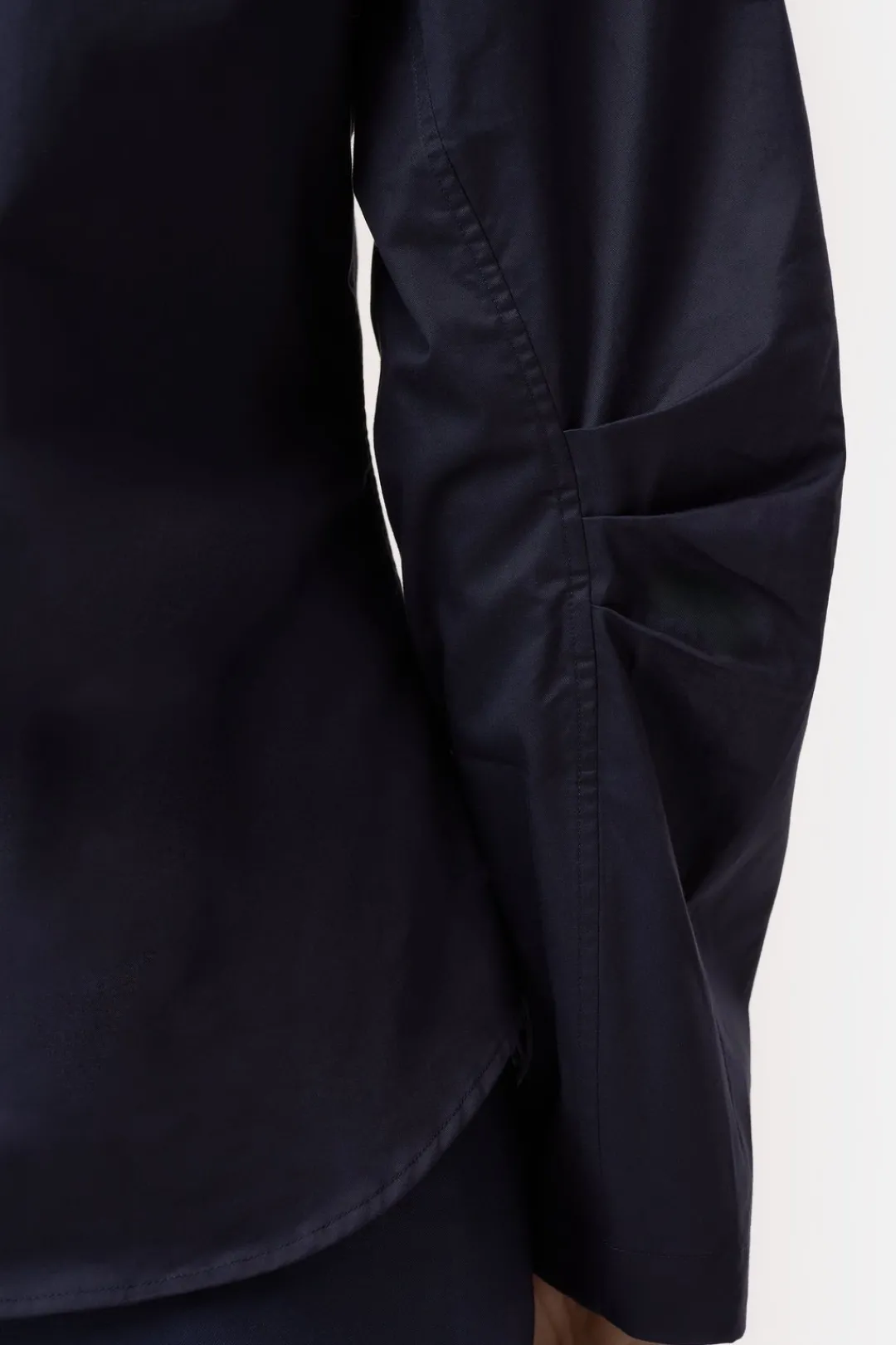 Closed Cotton Poplin Blouse Dark night Hot