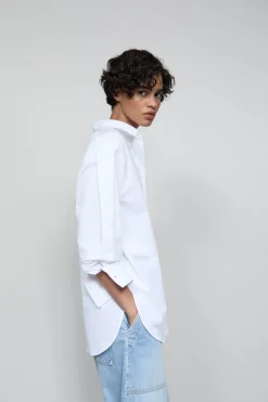 Closed Cotton poplin shirt blouse White