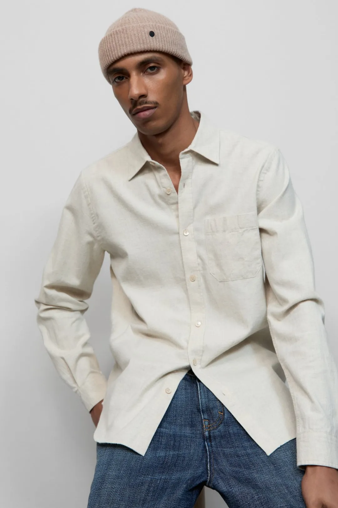 Closed Cotton shirt Ivory Clearance