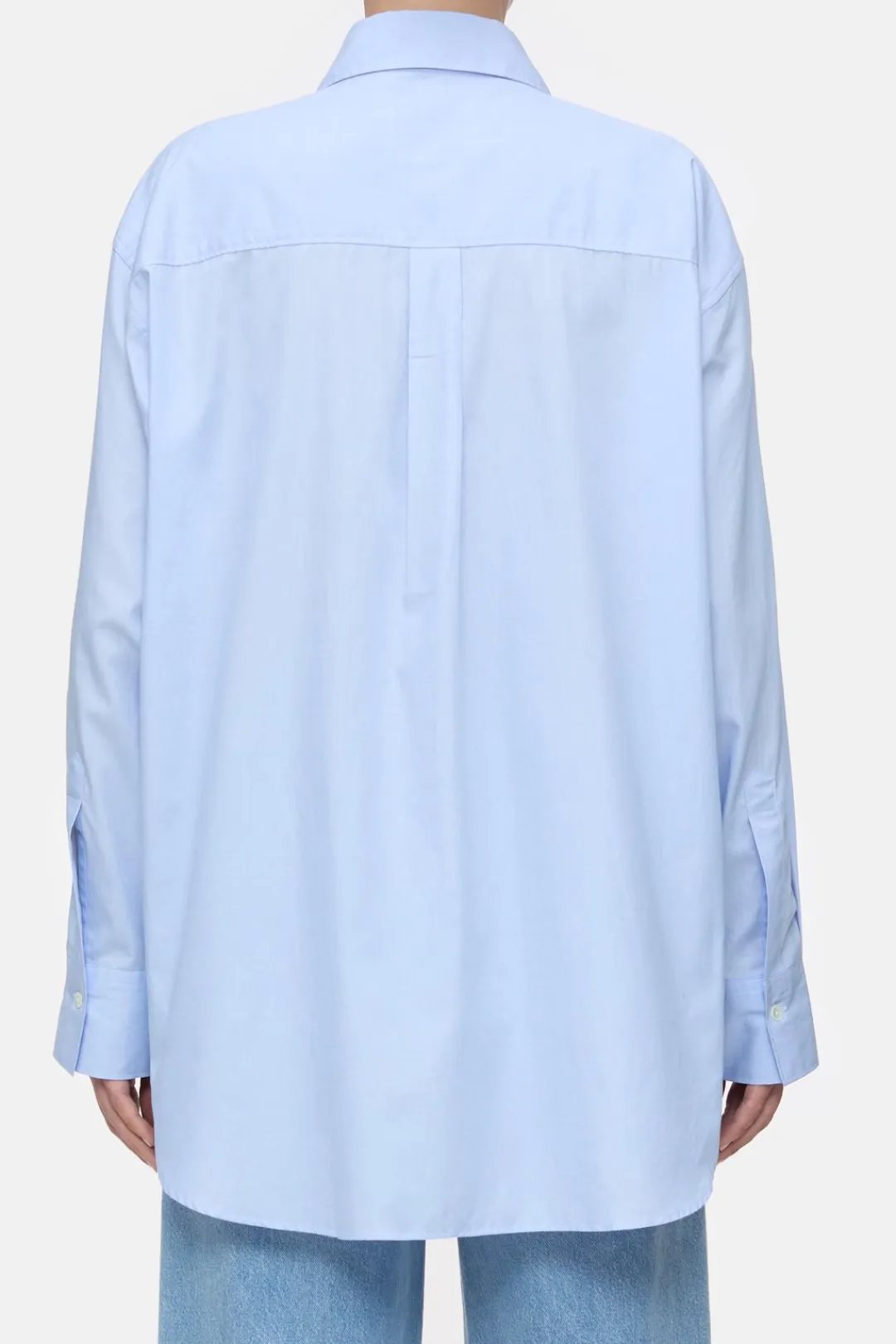Closed Cotton shirt blouse Lazio blue Outlet