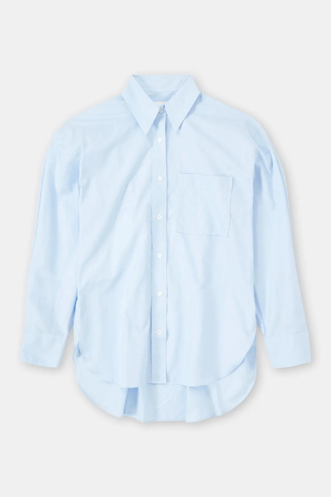 Closed Cotton shirt blouse Lazio blue Outlet