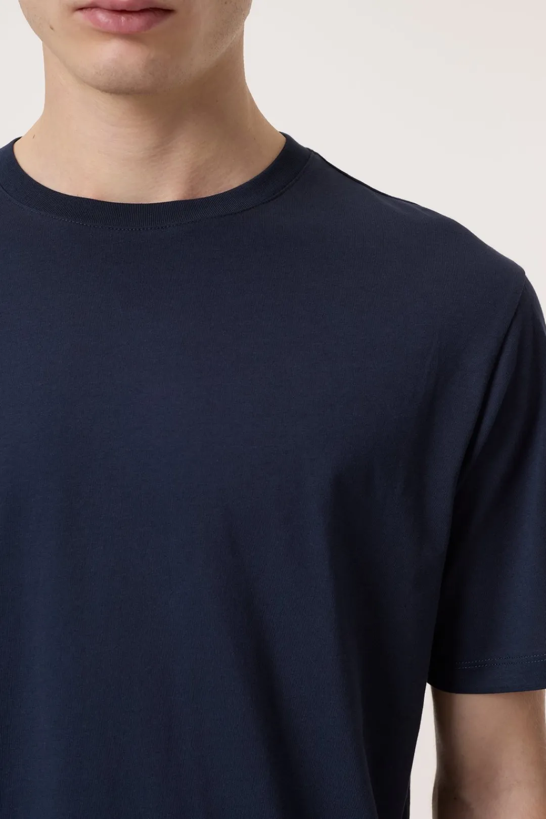 Closed Cotton T-shirt Dark night Hot