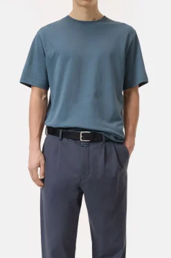 Closed Cotton T-shirt Graphite blue Sale