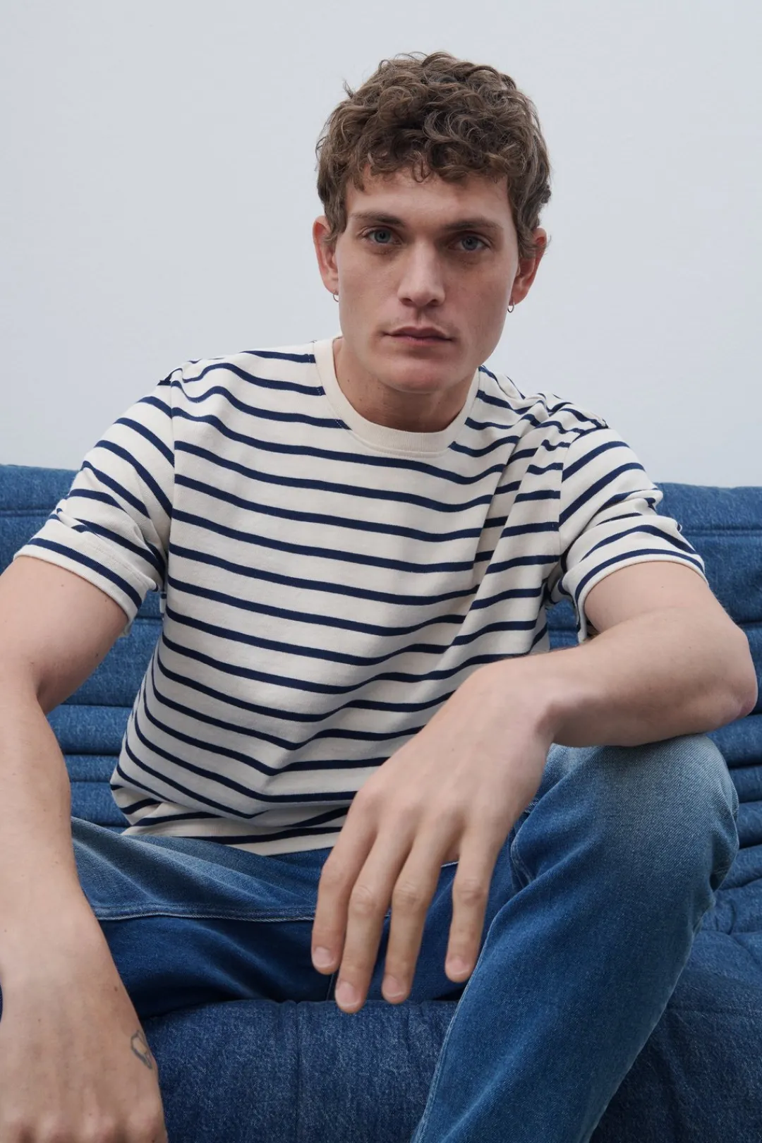 Closed Cotton T-shirt Ivory Discount