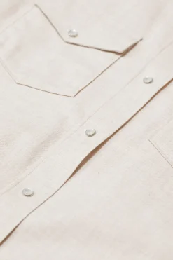 Closed Cotton twill shirt blouse Pearl beige Hot