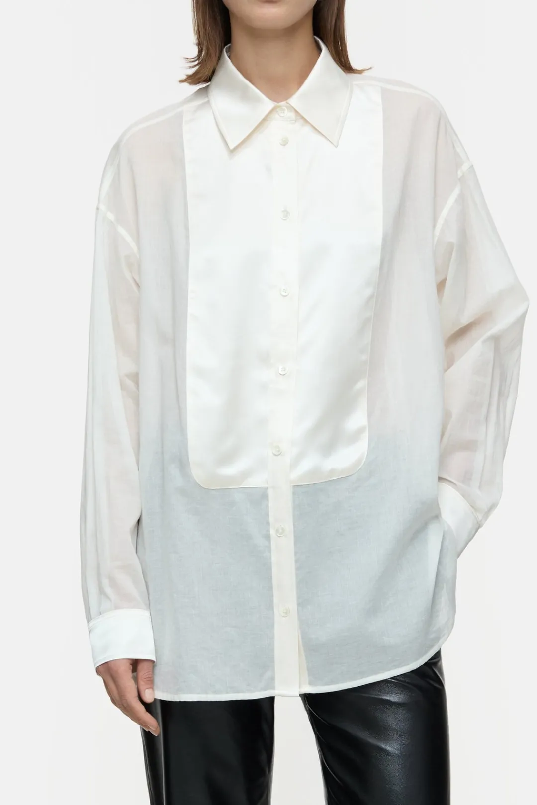 Closed Cotton voile blouse Ivory New