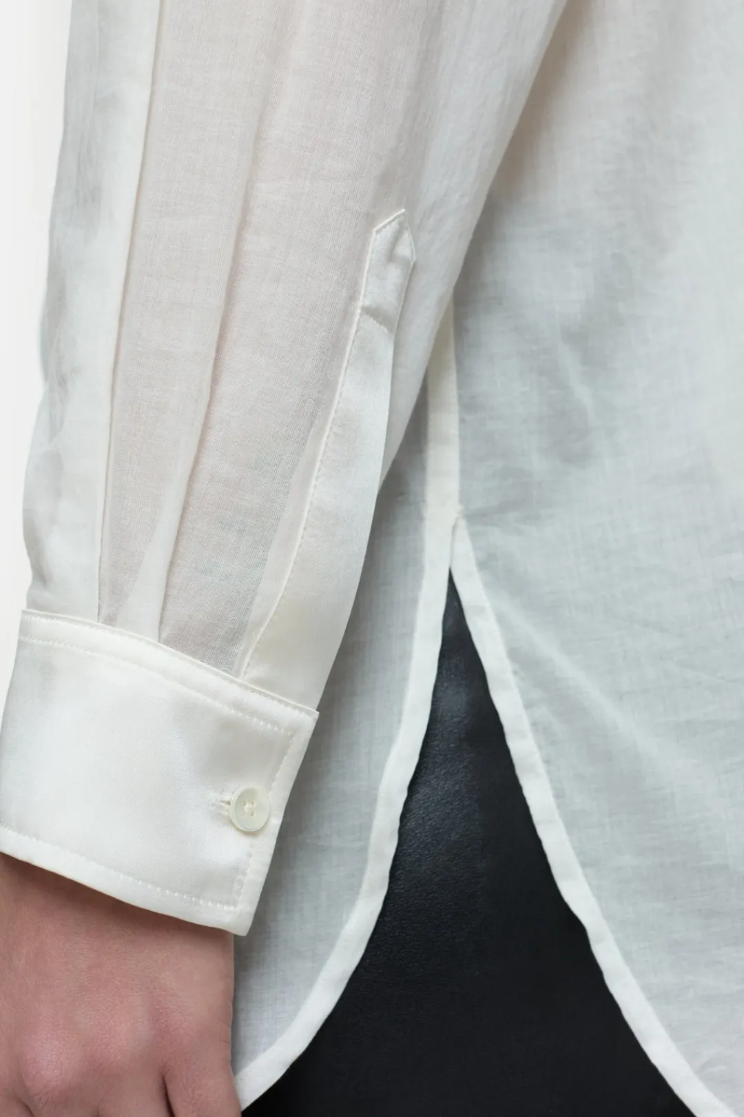 Closed Cotton voile blouse Ivory New