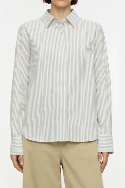 Closed Cotton Voile Blouse Warm sand Best