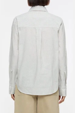Closed Cotton Voile Blouse Warm sand Best