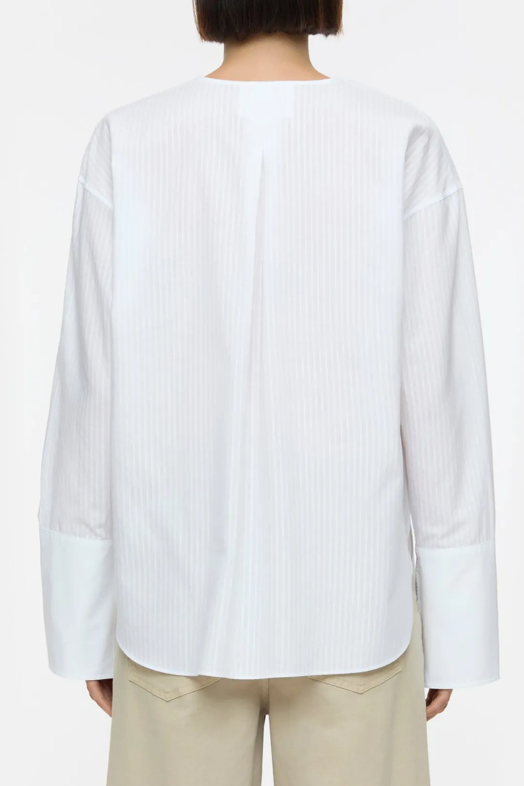 Closed Cotton voile tunic White Discount