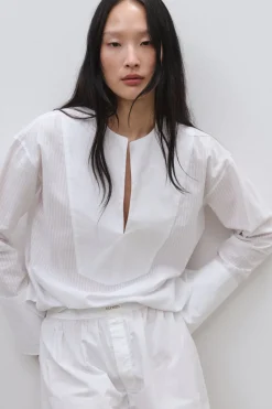 Closed Cotton voile tunic White Discount