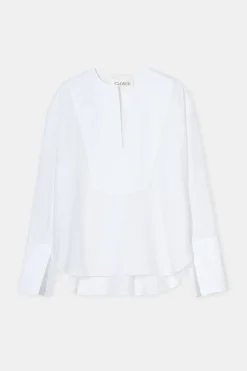Closed Cotton voile tunic White Discount