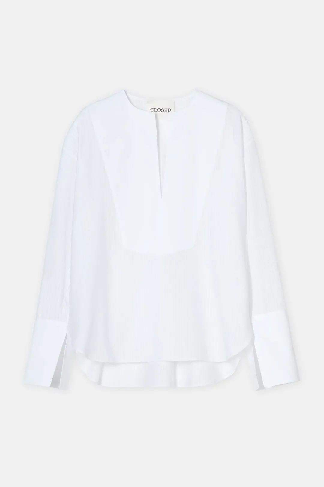Closed Cotton voile tunic White Discount
