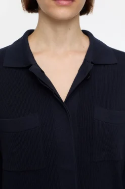 Closed Cotton-cashmere blend cardigan Dark night Sale