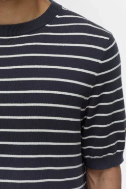 Closed Cotton-cashmere-mix fine knit Smokey blue Discount