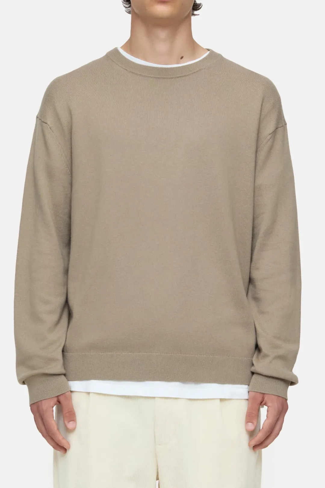 Closed Cotton-cashmere-mix pullover Natural linen Best