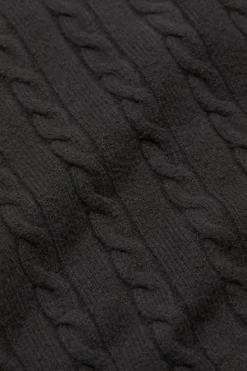 Closed Cotton-mix jumper Tapenade grey Outlet