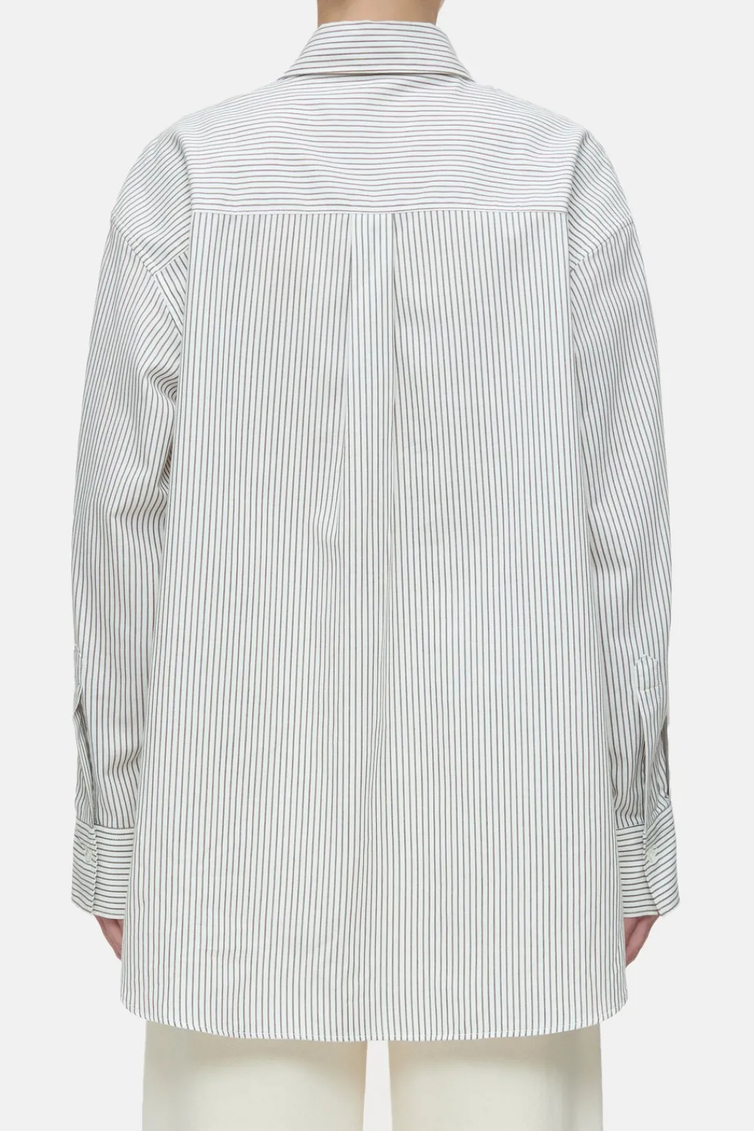 Closed Cotton/wool blend shirt blouse Ivory Outlet