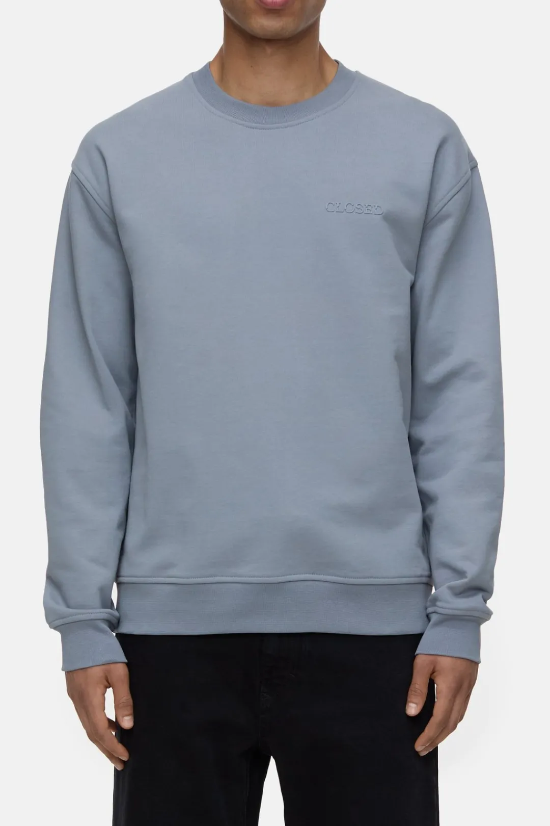 Closed Crewneck sweatshirt Washed stone