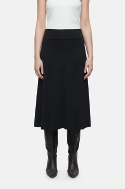 Closed Crêpe skirt Black Online