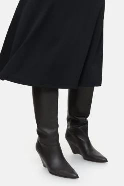 Closed Crêpe skirt Black Online
