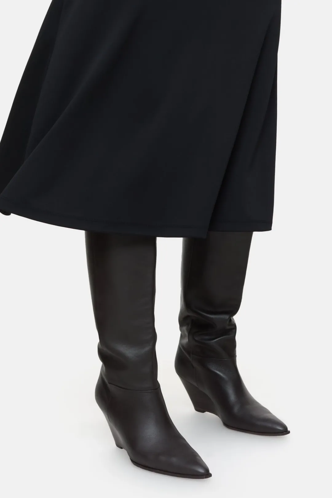 Closed Crêpe skirt Black Online