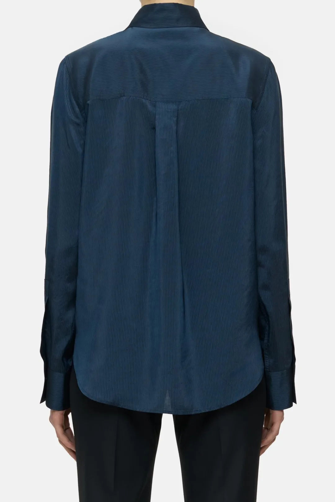 Closed Cupro blouse Space blue Online
